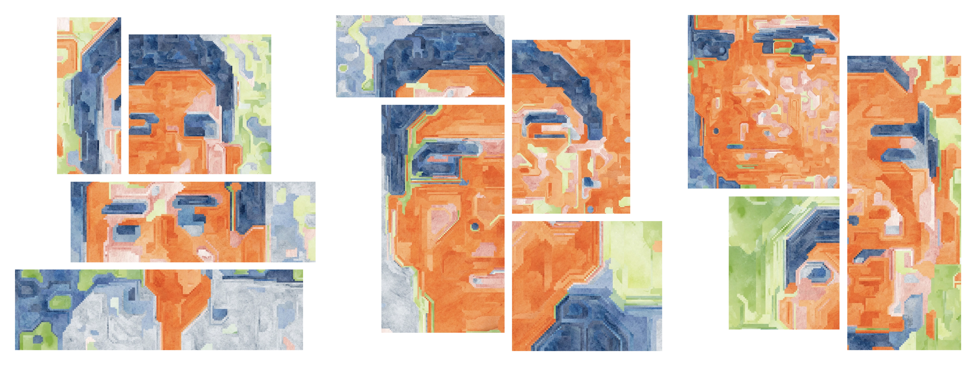 self.portrait collage